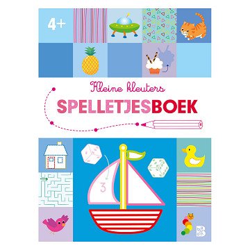 Kleine kleuters Spelletjesboek 4+