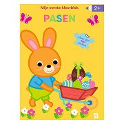Easter Coloring Block with Stickers