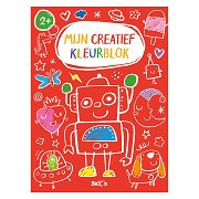 Mijn Creatief Kleurblok - Rood
