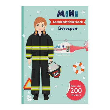 Mini-Anzieh-Stickerbuch – Berufe