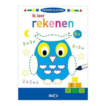 Ik Leer Rekenen Wipe and Clean 6+