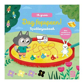 Spelletjesboek Dag Fopspeen met Stickers en Poster