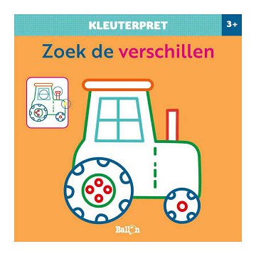 Kleuterpret Zoek de Verschillen 3+