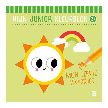 Mein Junior Malblock - Meine ersten Wörter 2+