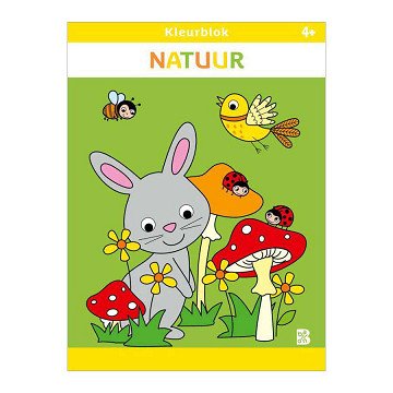 Kleurblok Natuur 4+
