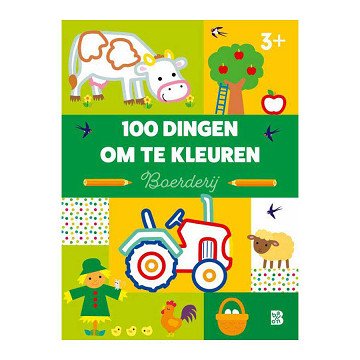 100 Dinge zum Ausmalen - Bauernhof 3+