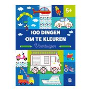100 Dinge zum Ausmalen - Fahrzeuge 3+