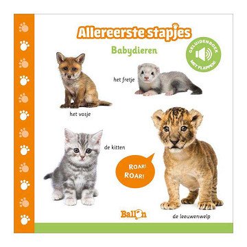 Geluidenboek - Babydieren