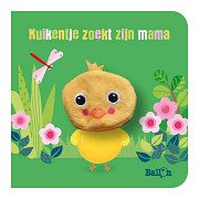Cardboard Book with Finger Puppet - Little Chick Looking for His Mommy