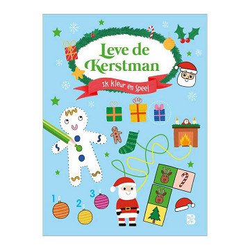 Long Live Santa Claus - I Color and Play 3+