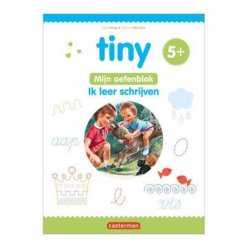 Tiny Oefenblok - Ik leer schrijven 5+