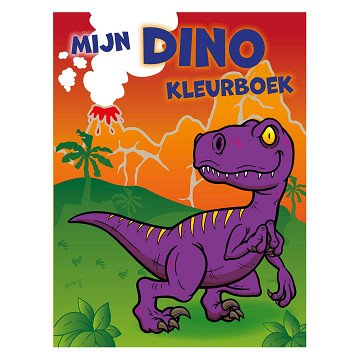 My Dino Coloring Book, 96pages.