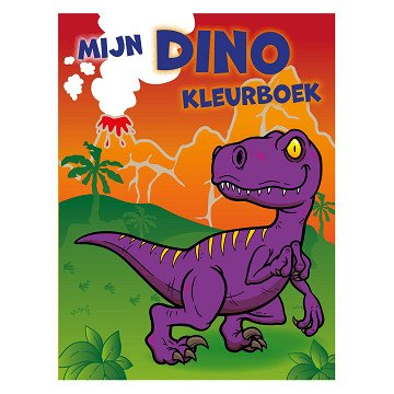 My Dino Coloring Book, 96 pages.