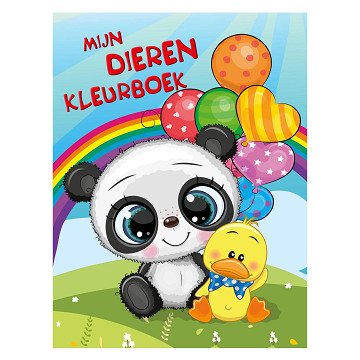 My Animals Coloring Book, 96 pages.