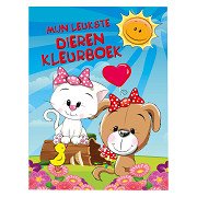 My Cutest Animals Coloring Book, 48 pages.