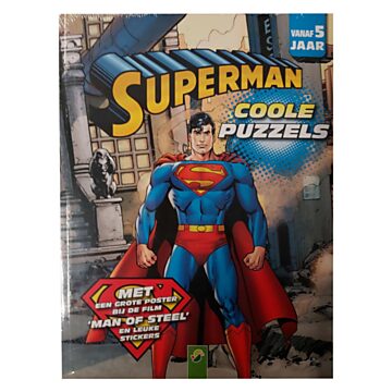 Superman Cool Letter Puzzles, Mazes Activity Book