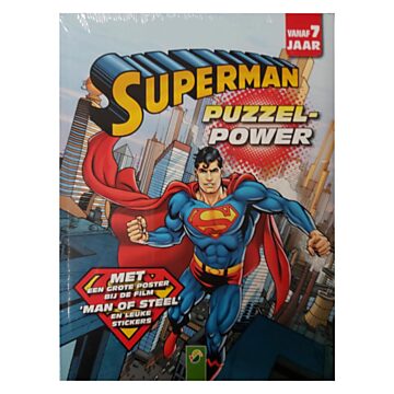 Superman Power Buchstabenrätsel, Labyrinth-Aktivitätsbuch
