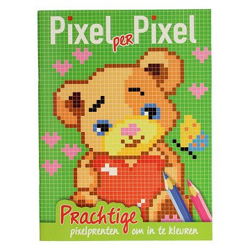 Pixel Kleurboek Beertje