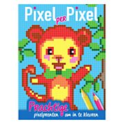Pixel Kleurboek Aapje