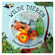 Pappbuch „Treffen Sie meine wilden Tierfreunde“.