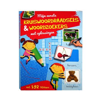 Mijn Eerste Kruiswoordraadsels en Woordzoekers