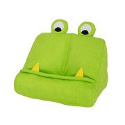 Boekenkussen Groen Monster - Boekensteun en Tablethouder
