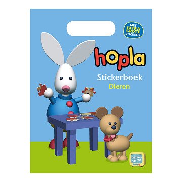 Hopla - Dieren Stickerboek