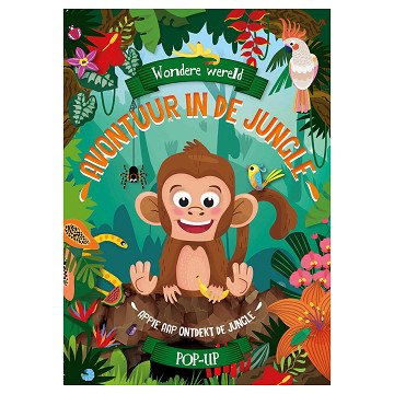 Wonderful World Pop-up Book - Adventure in the jungle