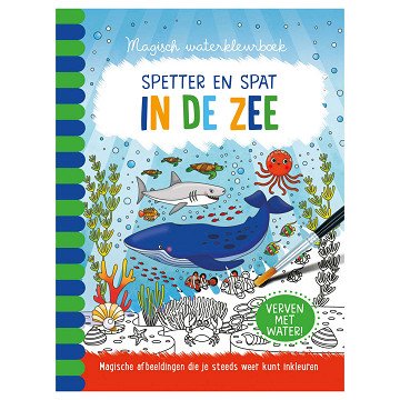 Magisch waterkleurboek - In de zee