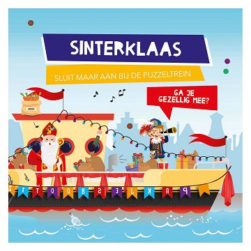 Boek en Puzzeltrein Sinterklaas