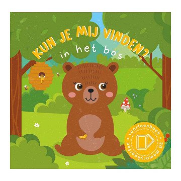 Kun Je Mij Vinden? In het Bos Voorleesboek en 20 Memokaarten