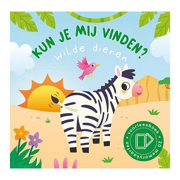 Kun Je Mij Vinden? Wilde Dieren Voorleesboek en 20 Memokaarten