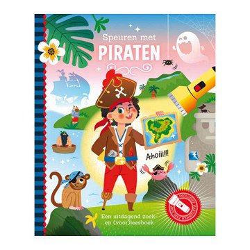 Pirate Search Book with Cardboard Flashlight