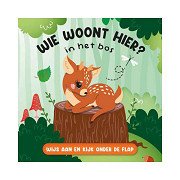 Wer wohnt hier? Im Wald-Flapbook