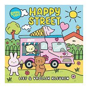 Coloring book Sunny vibes - Happy street