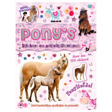 Animal Friends - Ponies Sticker and Activity Book