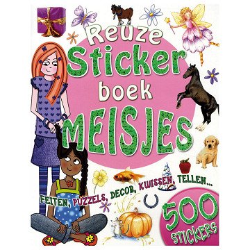 Riesiges Stickerbuch Mädchen