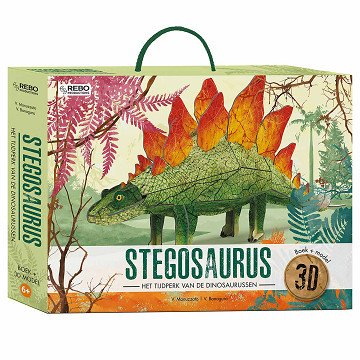 Book + 3D Model Stegosaurus