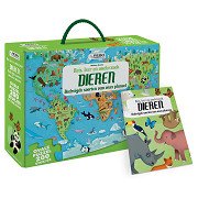 Boek en Puzzel - Dieren