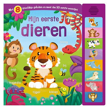 Geluidenboek Mijn Eerste Dieren