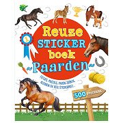 Giant sticker book Horses