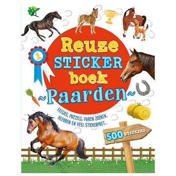 Giant Sticker Book Horses
