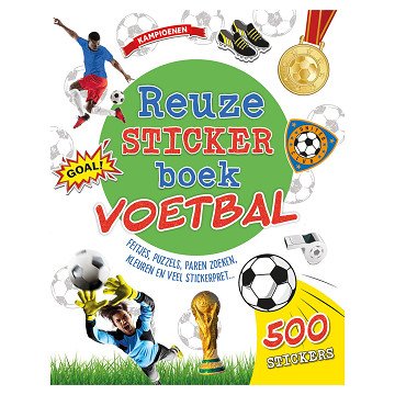 Riesiges Stickerbuch Fußball