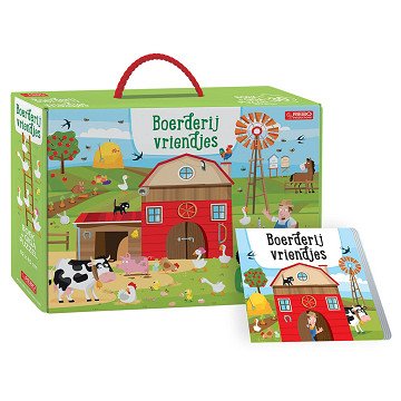 Book and Puzzle - Farm Friends