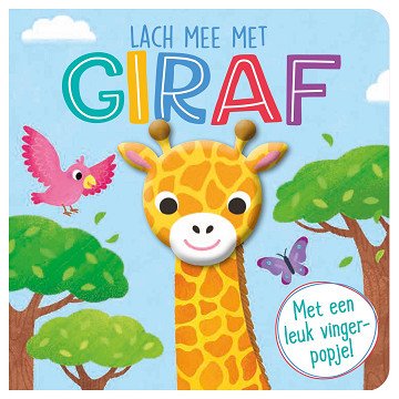 Fingerpuppenbuch - Mit Giraffe lachen