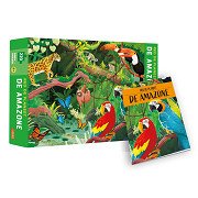 Boek en Puzzel - De Amazone