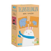Puzzle2 - Book Opposites with 10 Puzzles