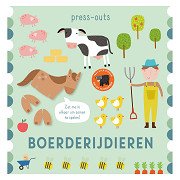 Kartonboek Press-Outs - Boerderijdieren