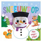 Cheerful Snowman - Finger Puppet Book