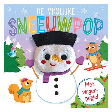 Happy Snowman - Finger Puppet Book